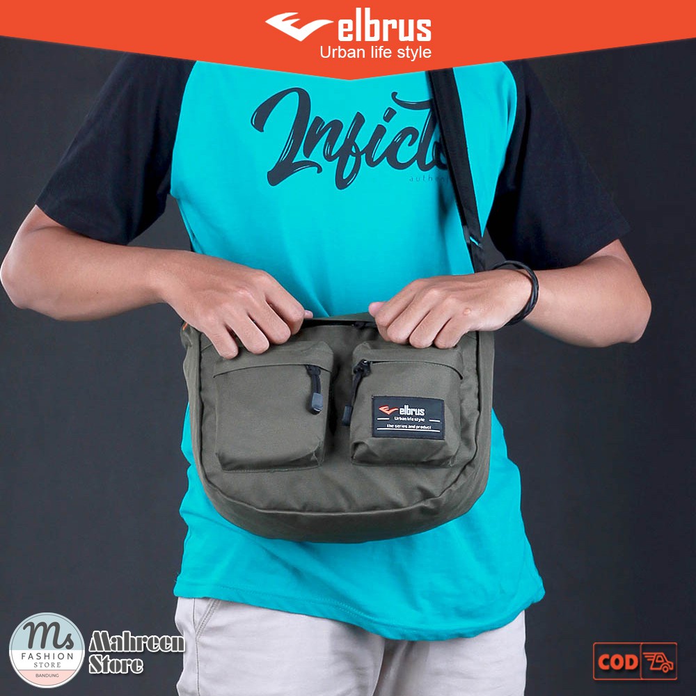 Tas Sling Bag Pria Tas Selempang Pria - Elbrus | TL 741