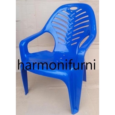 KURSI TERAS/ KURSI SANTAI/ KURSI MAIN GAME PLASTIK NAPOLLY 909 BIRU IIK56465IU