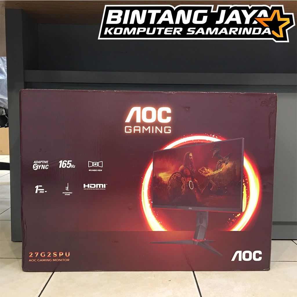 Monitor Gaming LED AOC 27G2SPU 27" IPS 165HZ 1ms