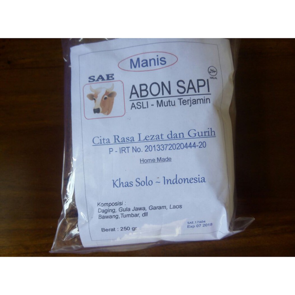 

Abon Sapi SAE