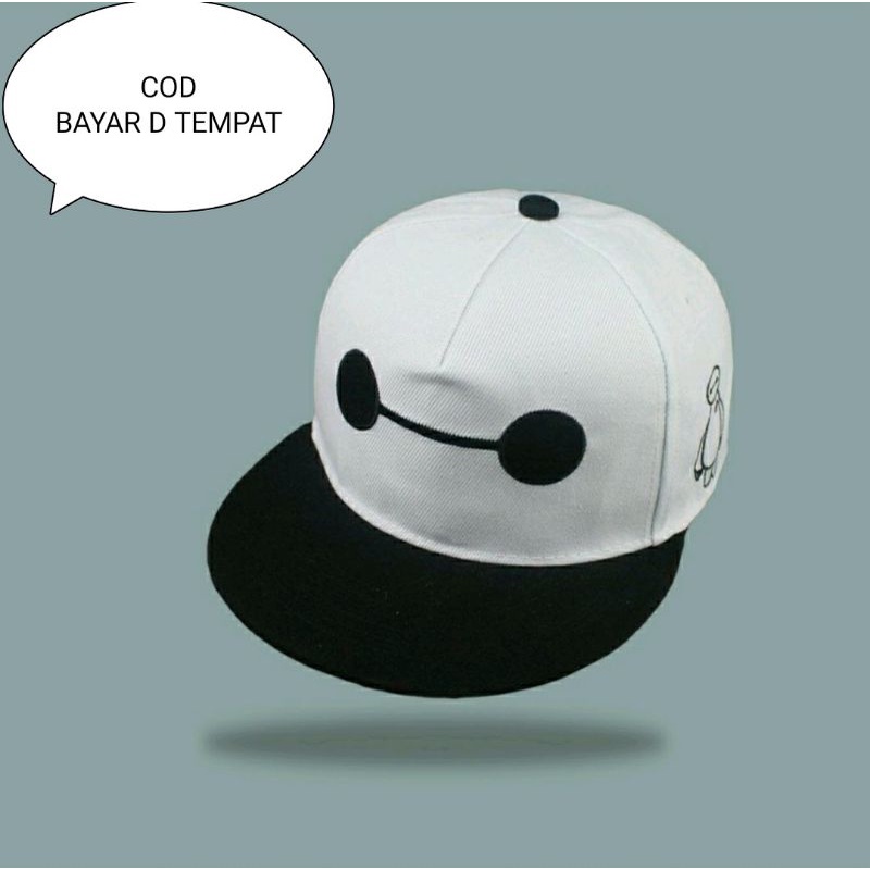 TOPI ANAK TANGGUNG//TOPI MACCO//USIA 3TAHUN SAMPAI 9 TAHUN-Putih