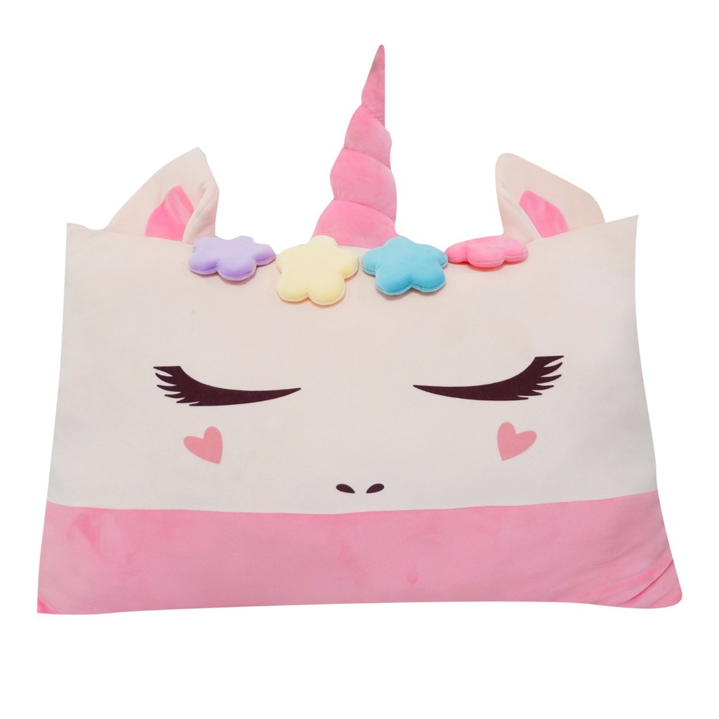 Bantal tidur unicorn kuda pony Jumbo ISTANA BONEKA dakron premium polyester dewasa super halus nyaman untuk tidur yunicorn