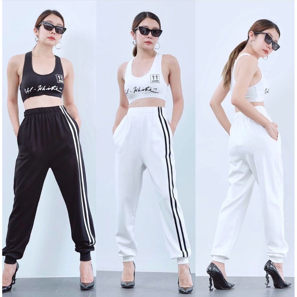 MOKOKOMO Bonanza Pants Celana Panjang Wanita Celana Casual Wanita Fashion Wanita (LL)