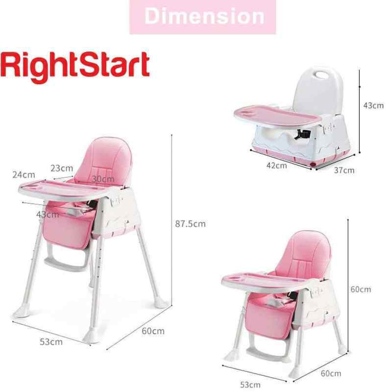 Right Start HC2372 High Chair 4 in 1 Kursi Makan Bayi