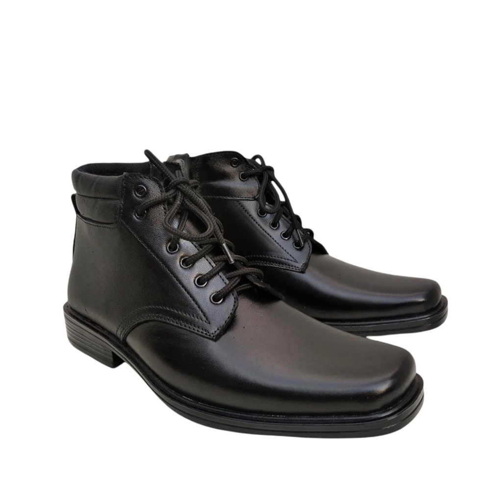 SEPATU PDH  pria tali RILSELETING TNI ABRI POLRI SEPATU KULIT ASLI TERMURAH