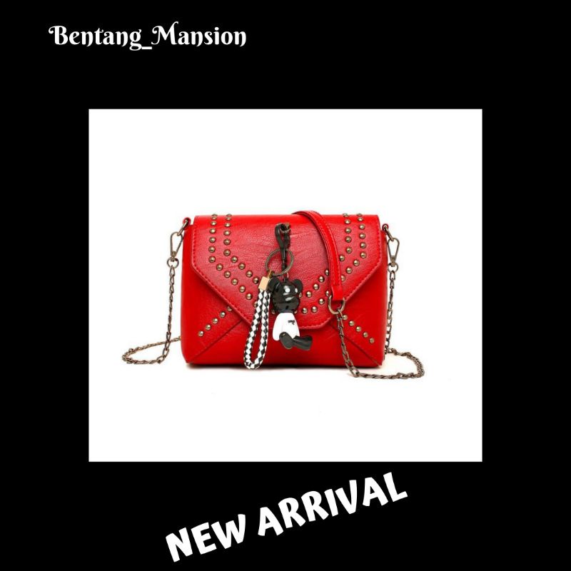 TAS SELEMPANG WANITA IMPORT BATAM LUCU UNIK GAYA KOREA KEKINIAN