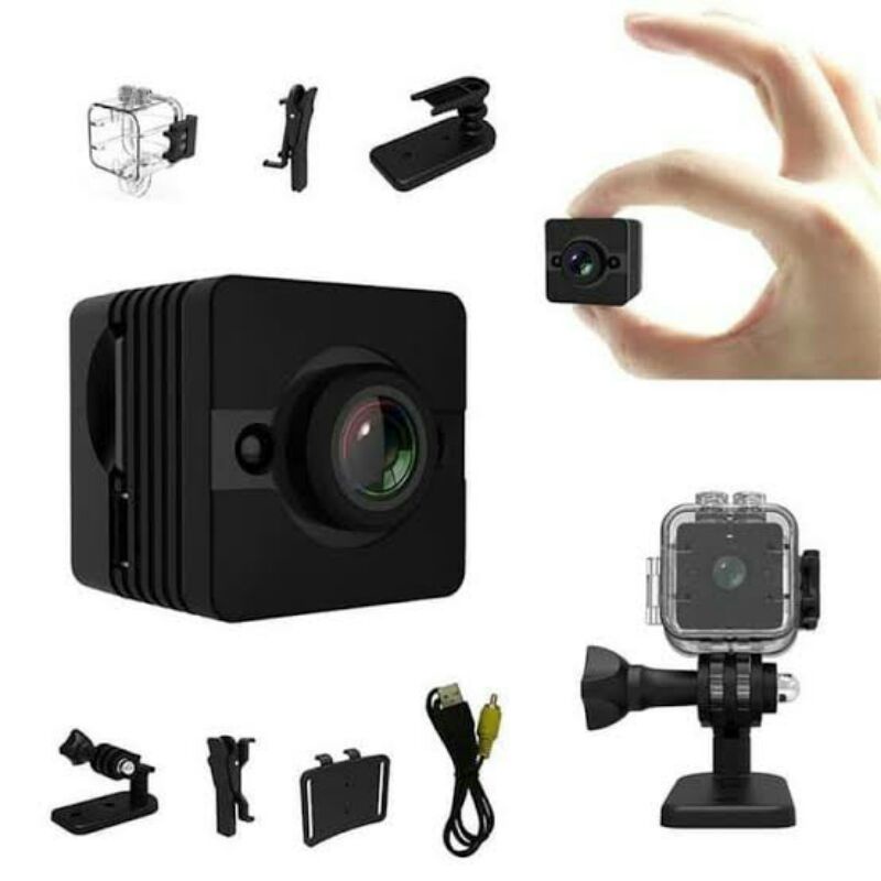 [COD] SPY CAM KAMERA MINI PENGINTAI NIGHT VISION  not Wifi / Bluetooth But MEMORY  SQ11 CCTV