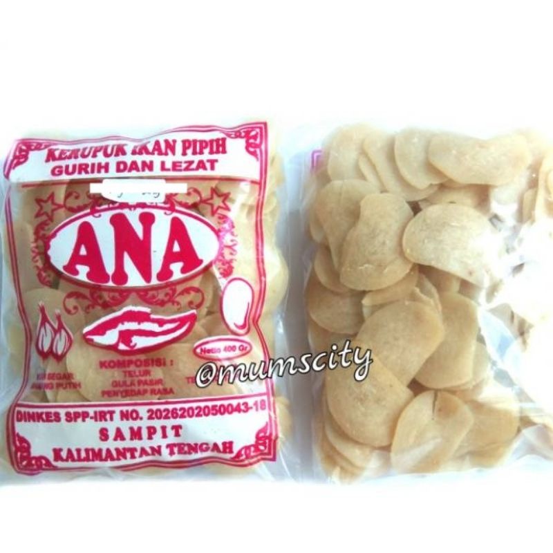 

Kerupuk Ikan Pipih Ana