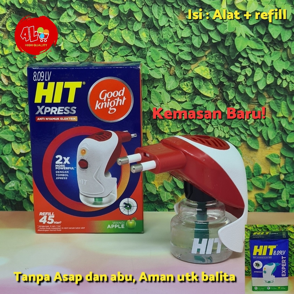 Jual Alat Obat Anti Nyamuk Elektrik HIT XPRESS Good Knight dan refill ...
