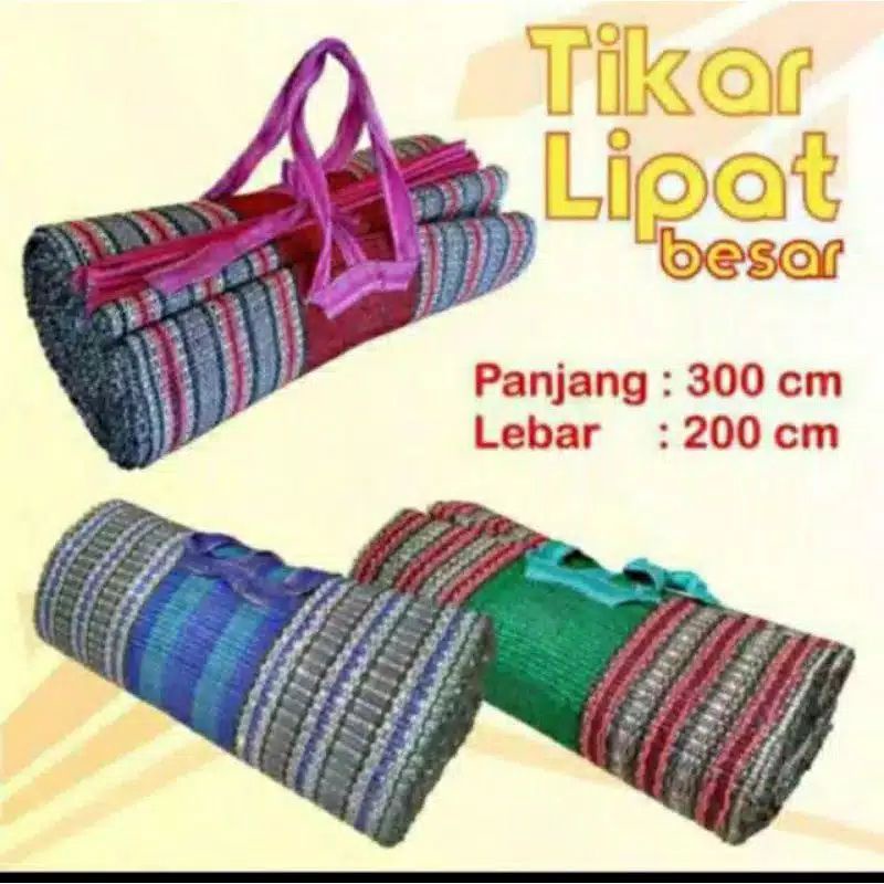 Tikar Gulung Tikar Lipat Besar 2meter x 3meter