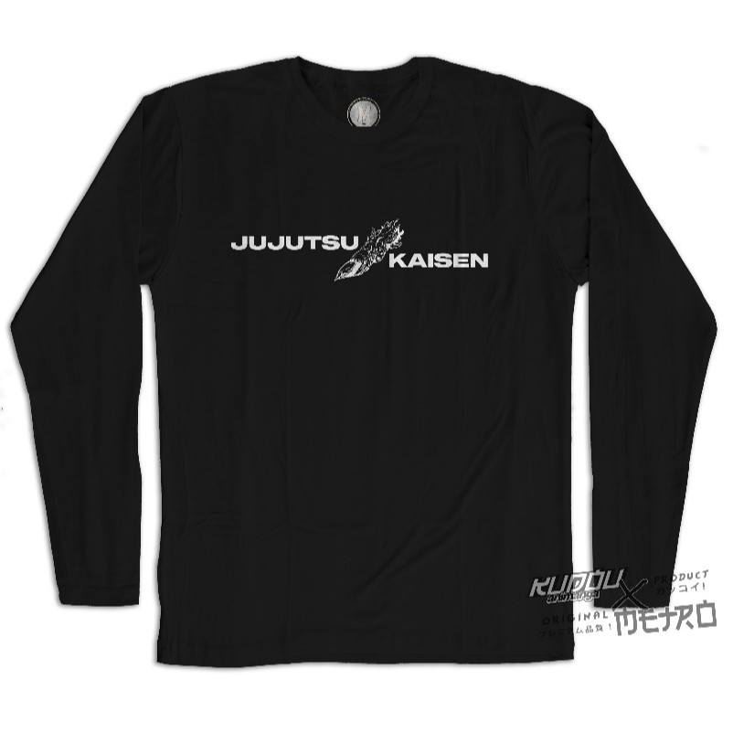 Longsleeve Gojo Curtain Anime Manga Jujutsu Kaisen Premium Unisex