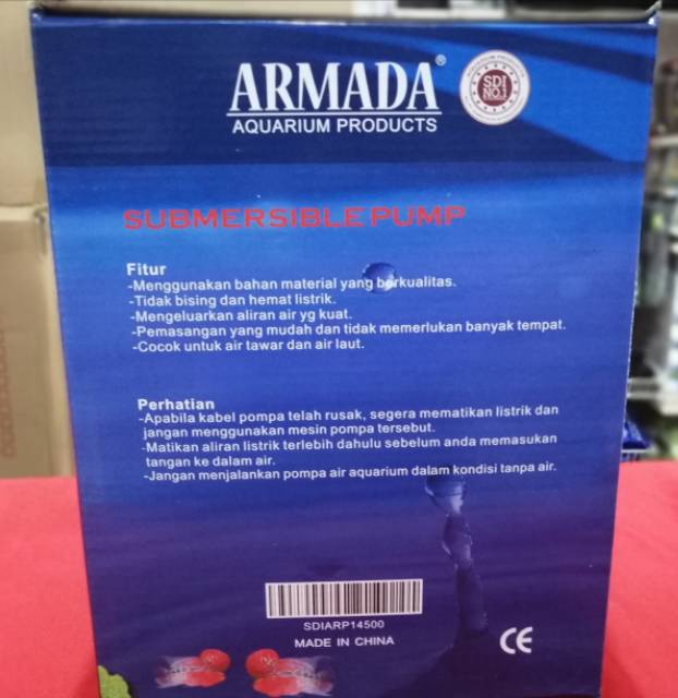 Pompa kolam celup submersible pump ARMADA AR P14500