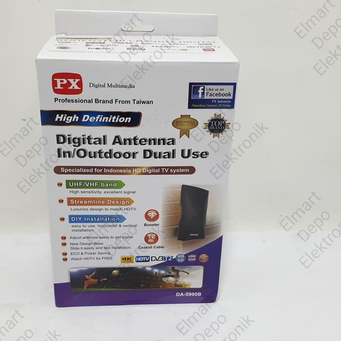 PX antenna TV digital indoor outdoor DA 5900 B / DA5900B