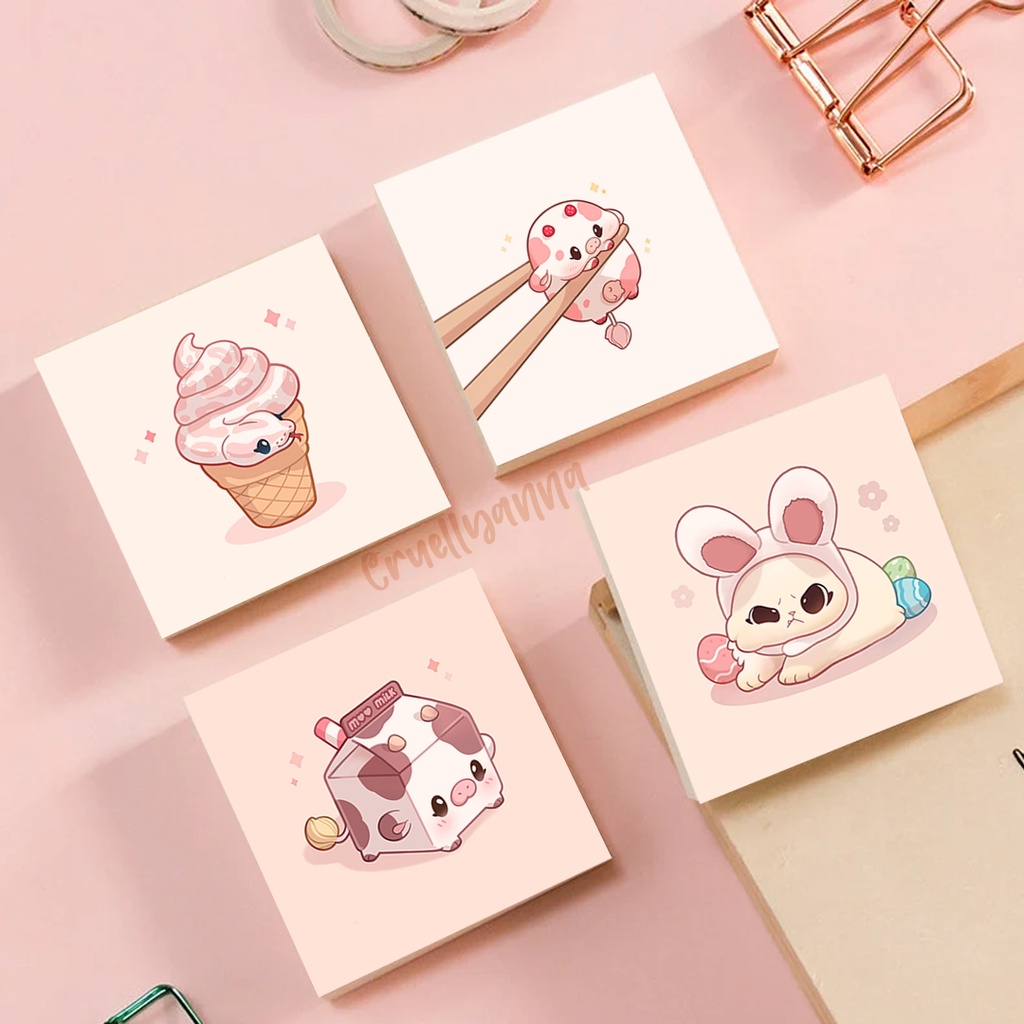 

Memopad kawaii lilpaw 047 - isi 30 lembar