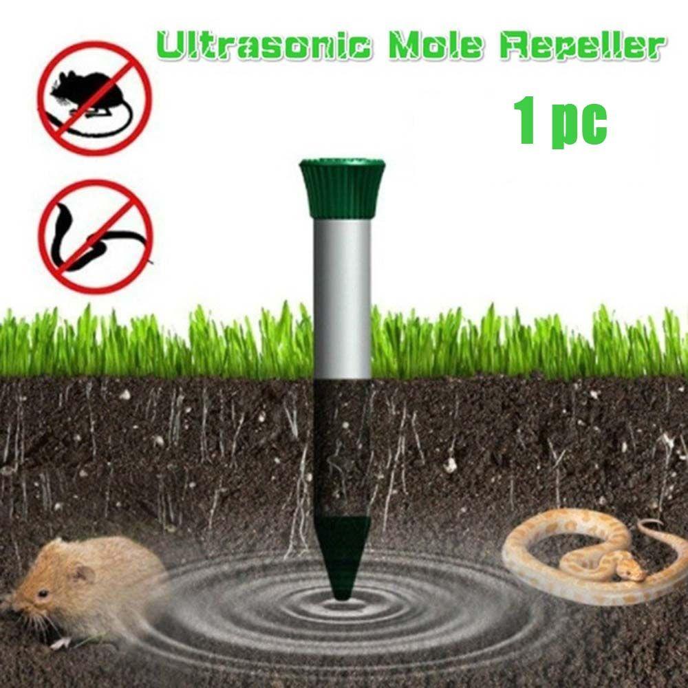 [Elegan] Animal Repeller IP45 Ultrasonic Taman Ular Burung Pengusir Kucing