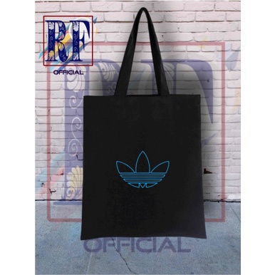 Tote bag ADIDAS FLOWER BUNGA KEMBANG SPORT / totebag tas jinjing sling bags waistbag / tas ransel sl