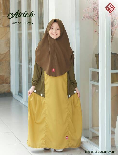 ANV KIDS - Gamis Anak dan Junior | Gamis Aidah series