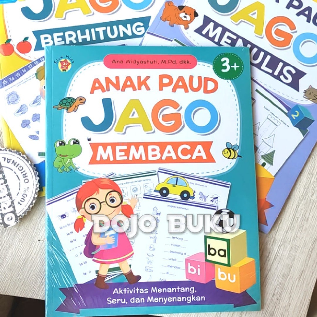 Seri Buku Anak PAUD Jago by Ana Widyastuti