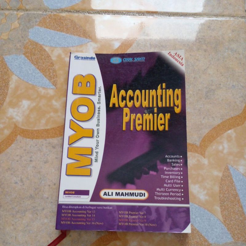MYOB Mind Your Own Business Smarter Accounting Premier