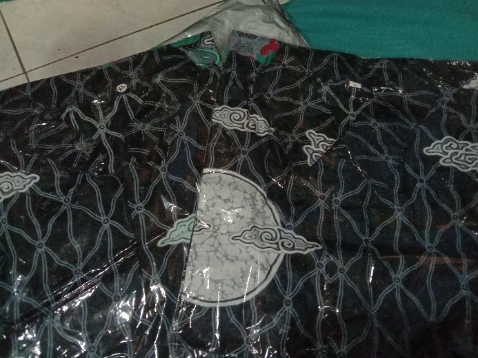 Batik Couple Keluarga Sania Ruffle Ori Ndoro Jowi Dnt Matahari Terbit Abu