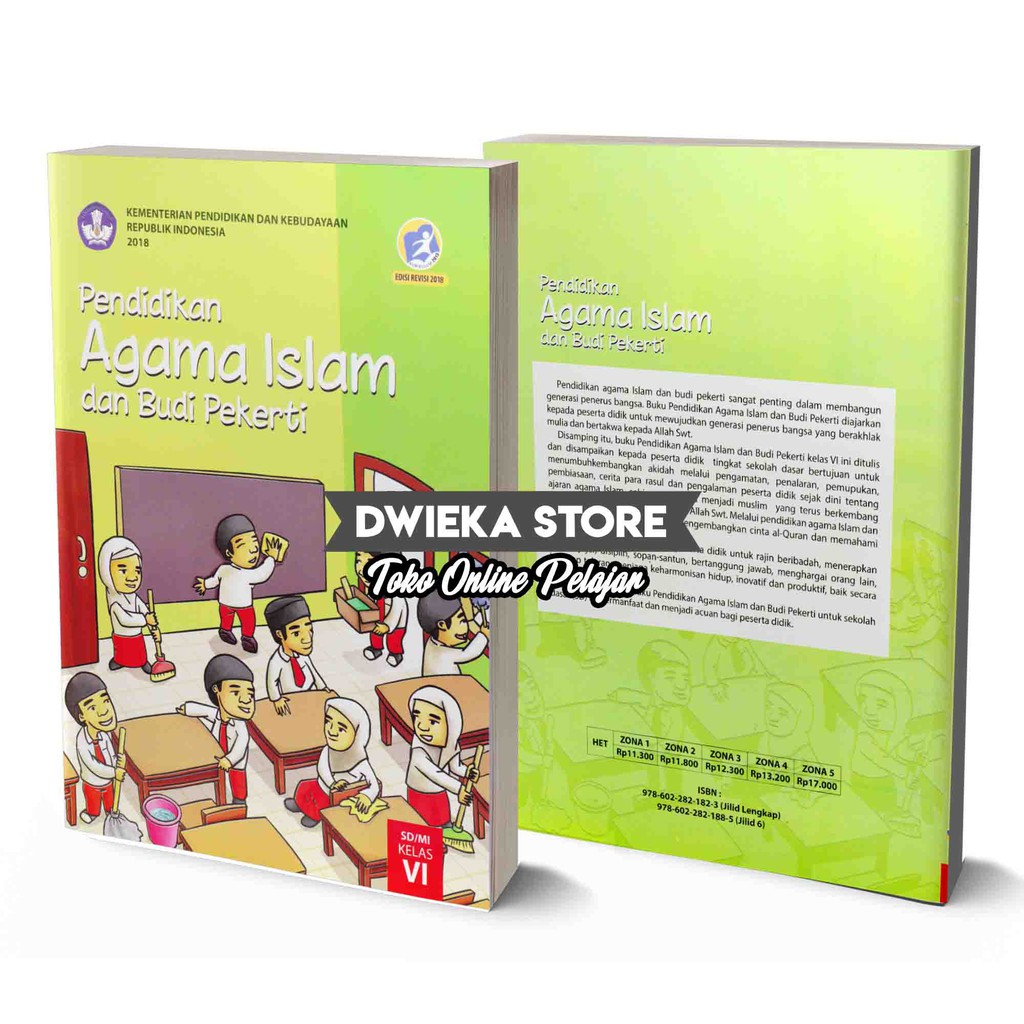 Buku Pai Kelas 6 Pendidikan Agama Islam Dan Budi Pekerti Kurikulum 2013 Edisi Revisi 2018 Shopee Indonesia