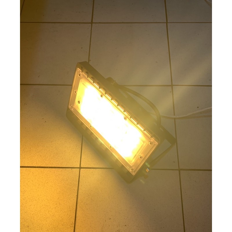 Lampu Dekorasi Led 50W Warna Warni 50W 50 Watt RGB Putih WarmWhite Biru Ungu Hijau Yellow