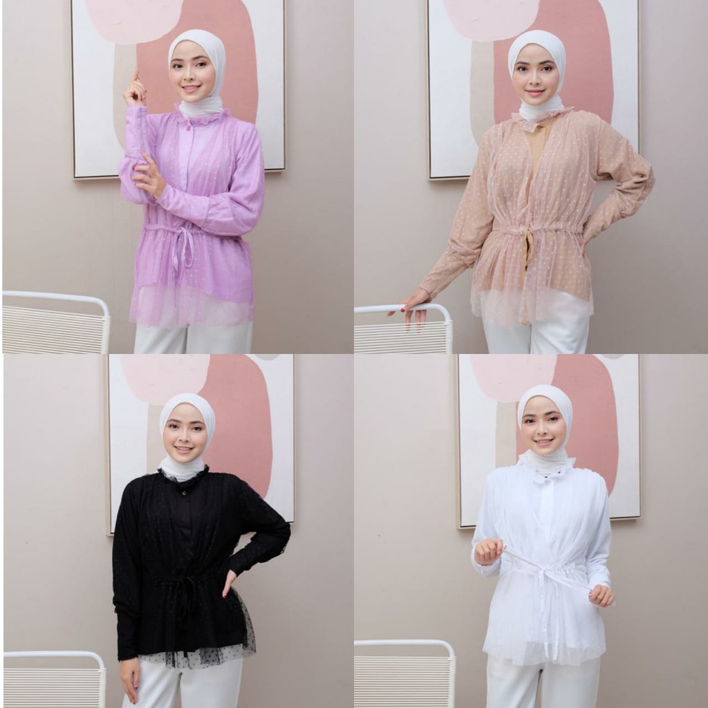 VALENCIA BLOUSE - atasan murah / blouse murah / atasan wanita / blouse wanita / atasan cantik