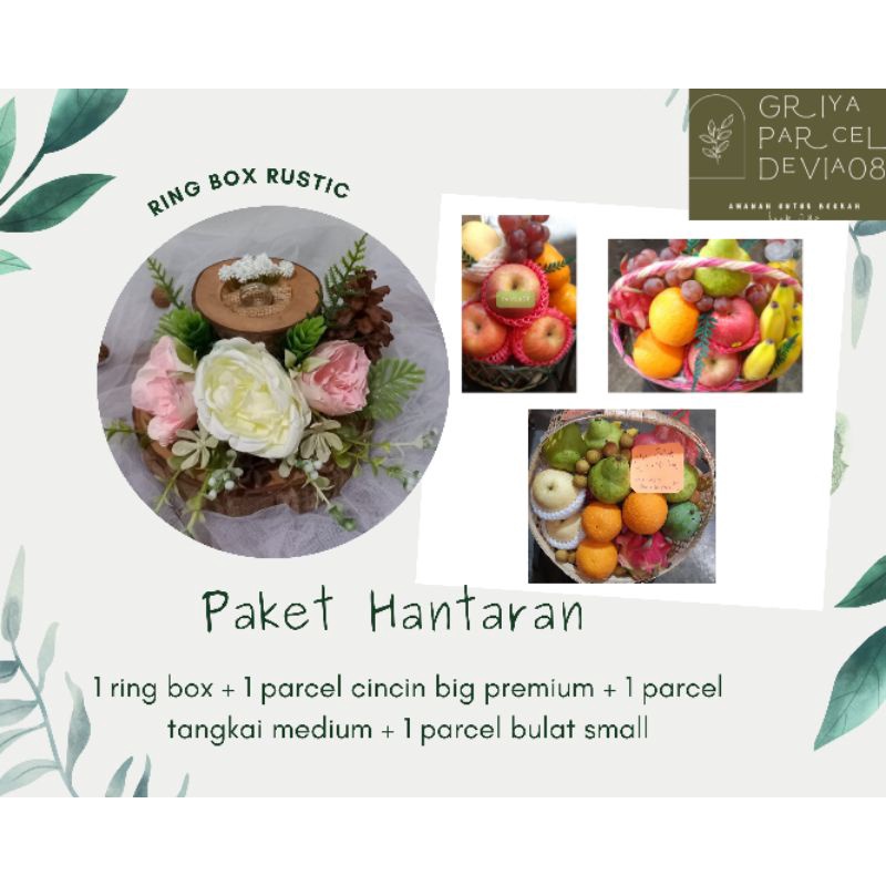 

Paket Lamaran Premium Ring Box + Parcel Buah (PO +-7 Hari)