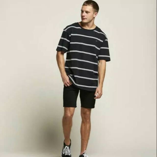 LEE Z-Roadie Short True Black Jeans Original Termurah