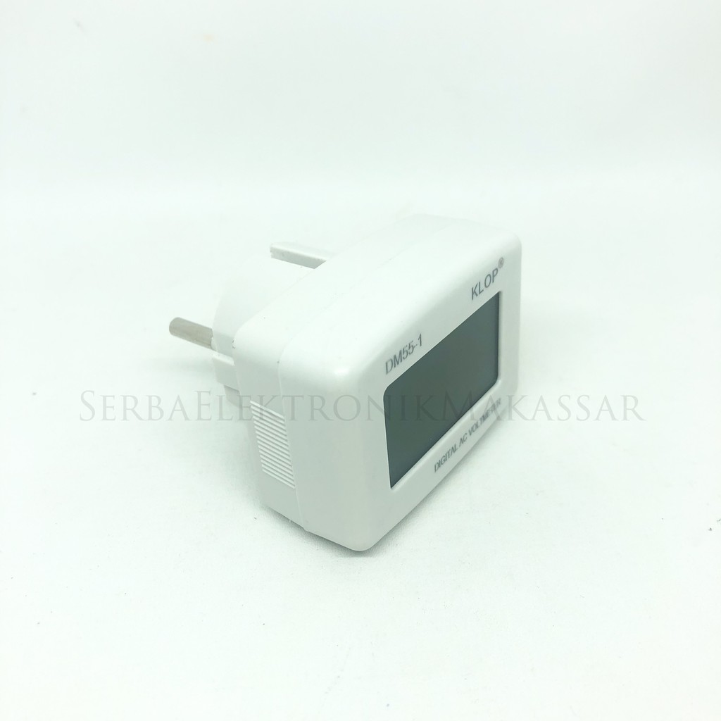 Voltmeter Digital AC DM55-1 Steker 110-300V