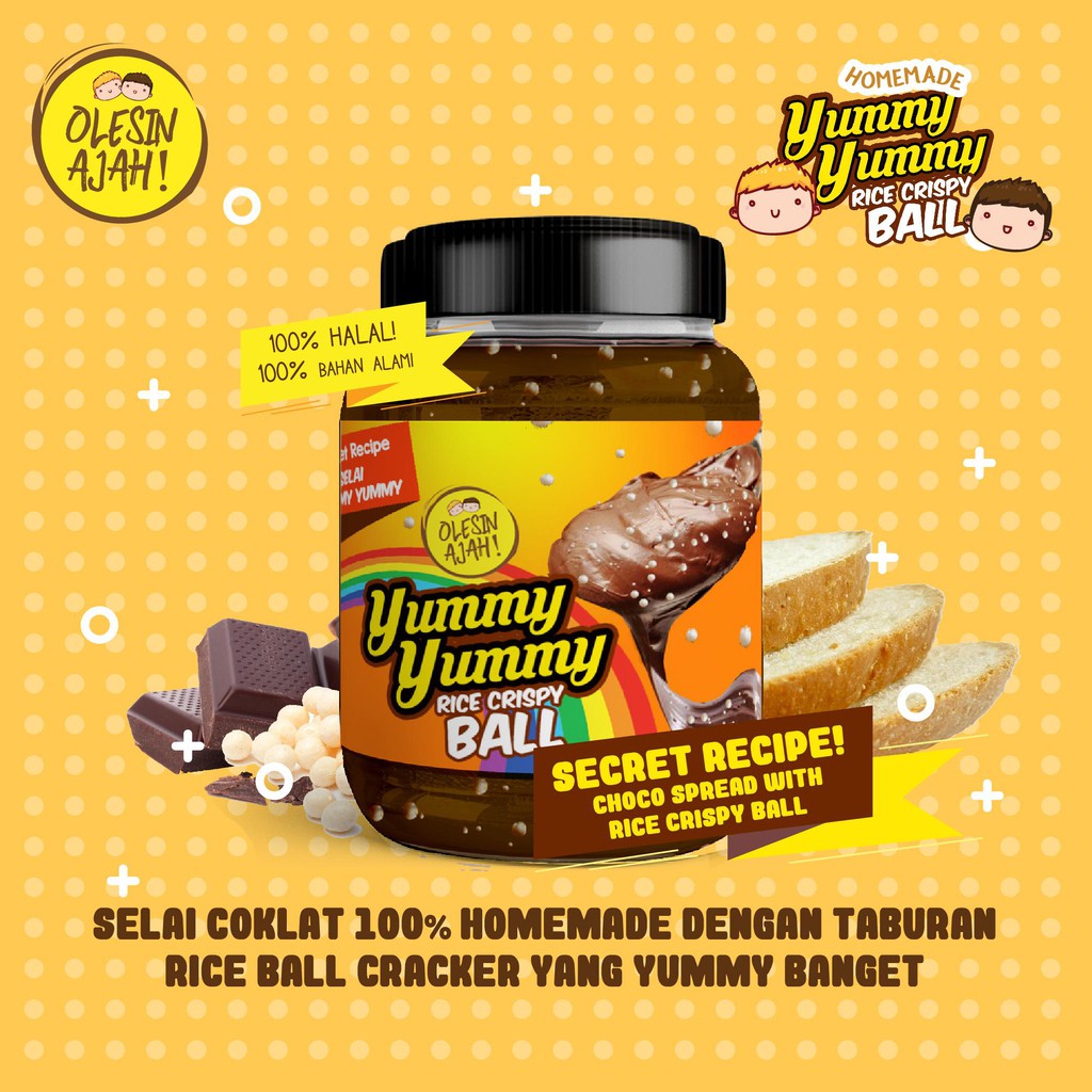 

Selai OlesinAjah! 200 Gr Yummy Yummy - Homemade - Termurah