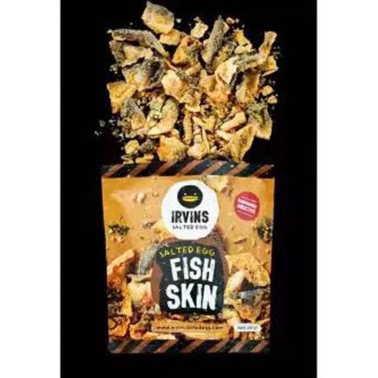 

Dijual Irvins Fish Skin Salted Egg 230 Gram Terlaris