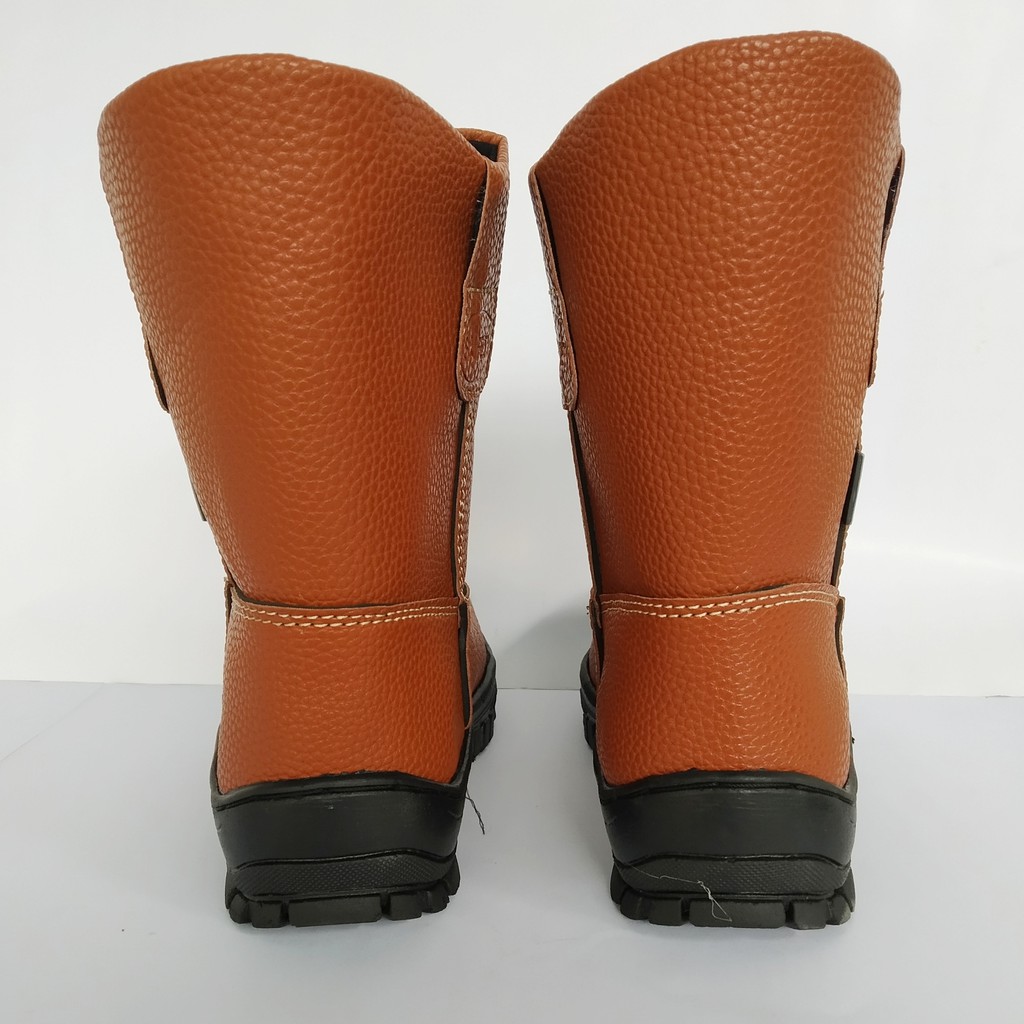 sepatu  safety boot murah berkualitas king gregor Ujung besi terbaik