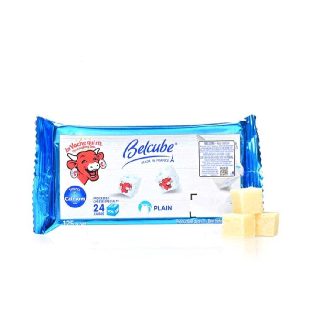 Keju Mpasi Laughing Cow Belcube Cheese Spread 125g 24's