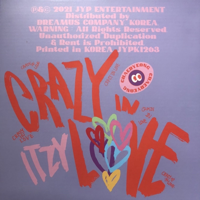 SHARING Album Itzy Crazy In Love Loco.