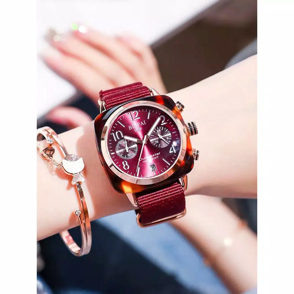 ✅Grosir Jam Senen - Jam Tangan Wanita Canvas Geneva Briston