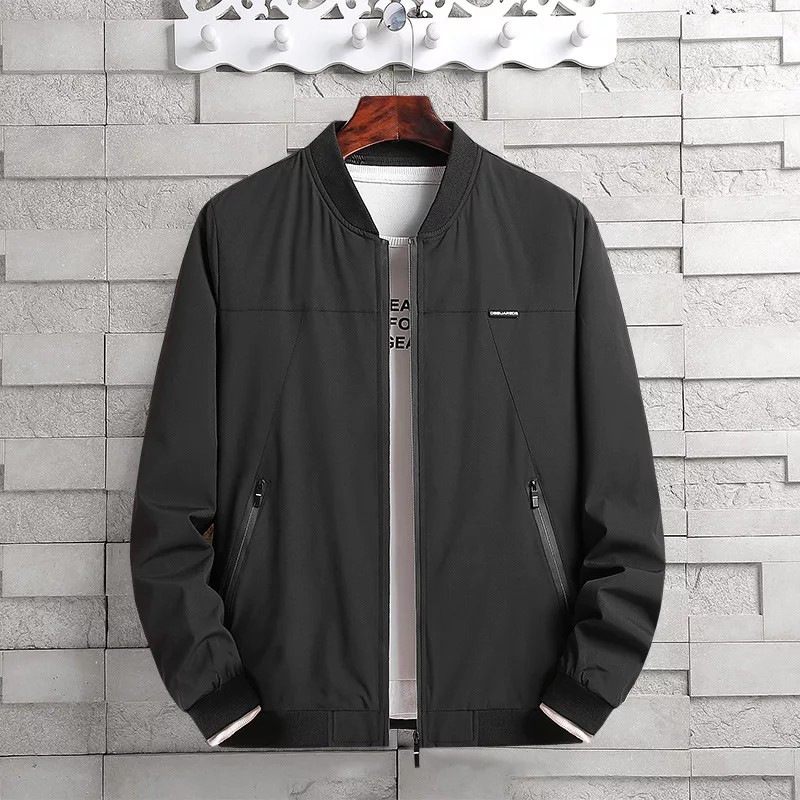 Jaket Bomber Casual Basic - Muzara
