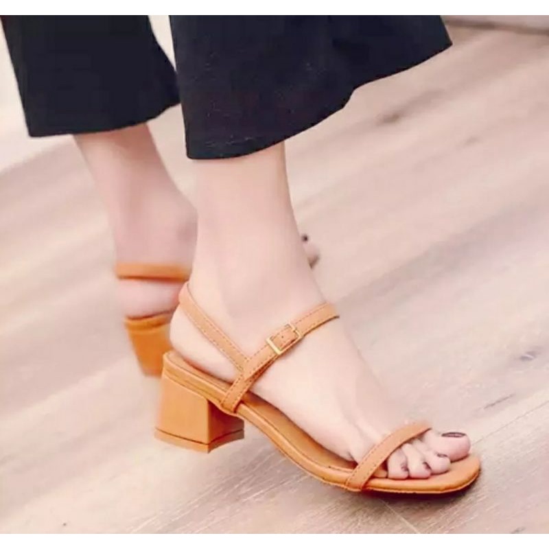 RAYA SANDAL WANITA HEELS TALI,SANDAL TRANDI R015