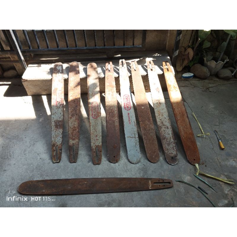 Bar Chainsaw Oregon Bekas panjang 93cm