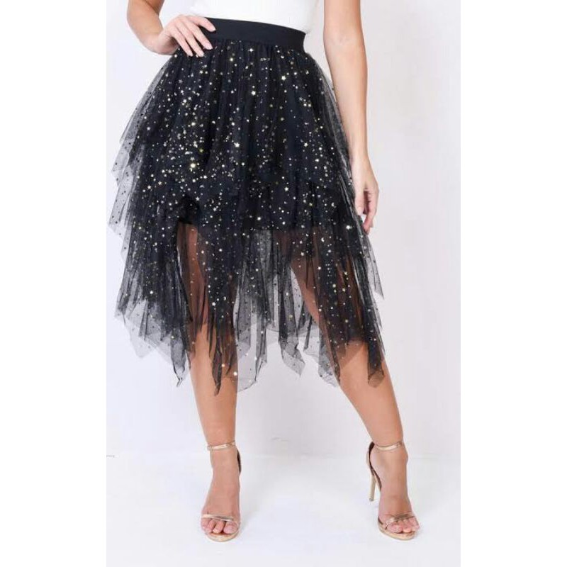 Rok Tutu /Rok Tutu Glitter Line dance / Rok Tutu Dewasa