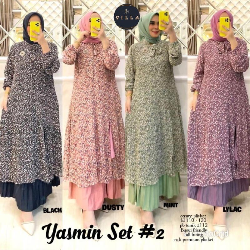 YASMIN SET SETELAN WANITA BY VILLA