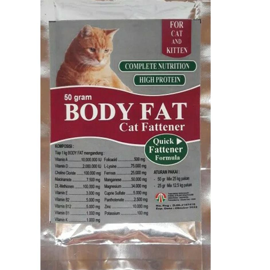 Penggemuk Kucing Suplemen High Protein 