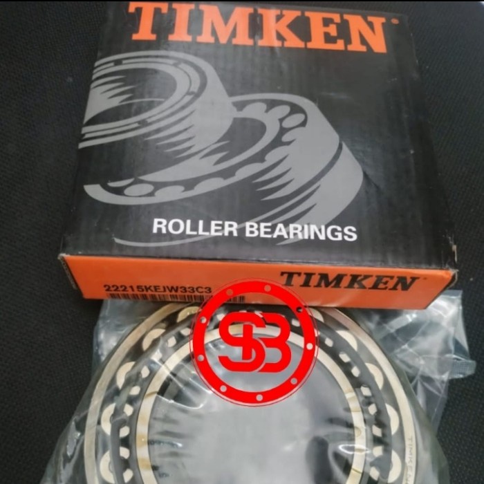 SPHERICAL ROLLER BEARING 22215 KEJW33C3 TIMKEN ORIGINAL