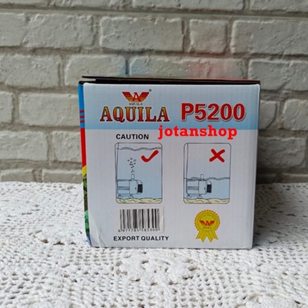 AQUILA P 5200 P5200 mesin Pompa kolam air mancur hidroponik aquarium