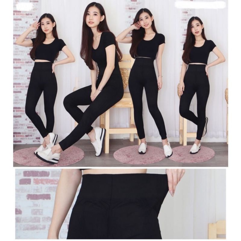 CELANA LEGGING PANJANG RAHAYU SPANDEK RAYON SUPER TEBAL