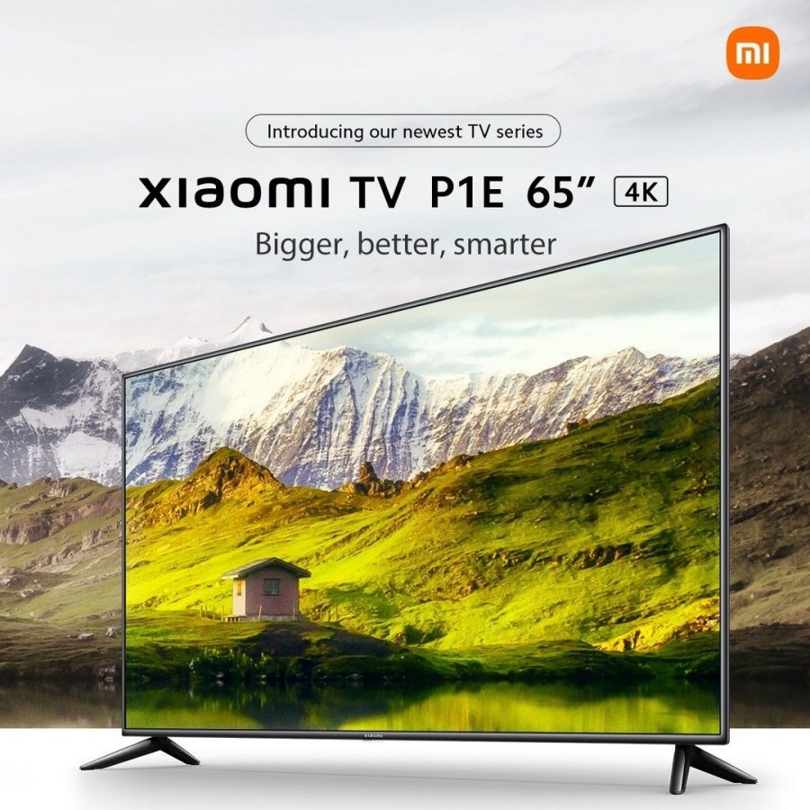 Xiaomi Mi TV P1E 65&quot; UHD ELA4881ID 4K Ultra HD ANDROID TV, DIGITAL TV - Garansi Resmi 100% ORIGINAL