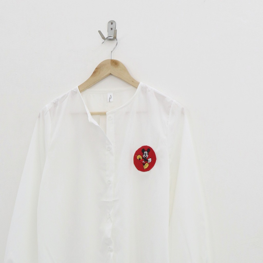 Mickey hem top -Thejanclothes