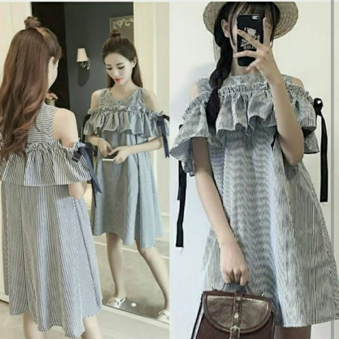 Dress Wanita Terbaru Model 2020 / Baju Wanita Best Seller / Baju Natal Modern pesta kondangan party