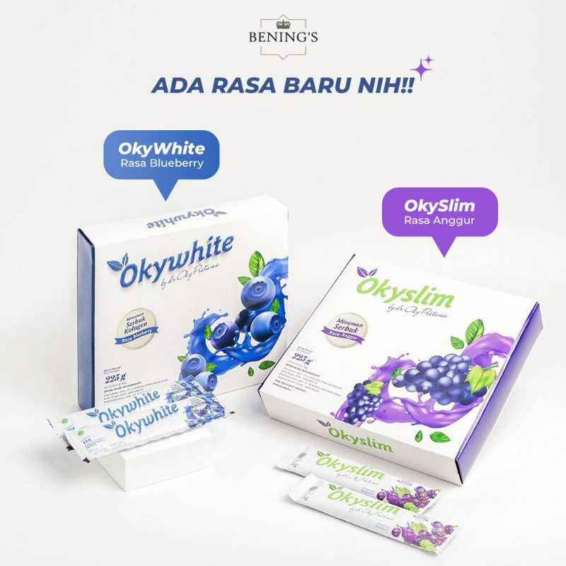 Bening's Okywhite by Dr Oky Pratama  || minuman pencerah kulit || pemutih badan || benings clinic ||