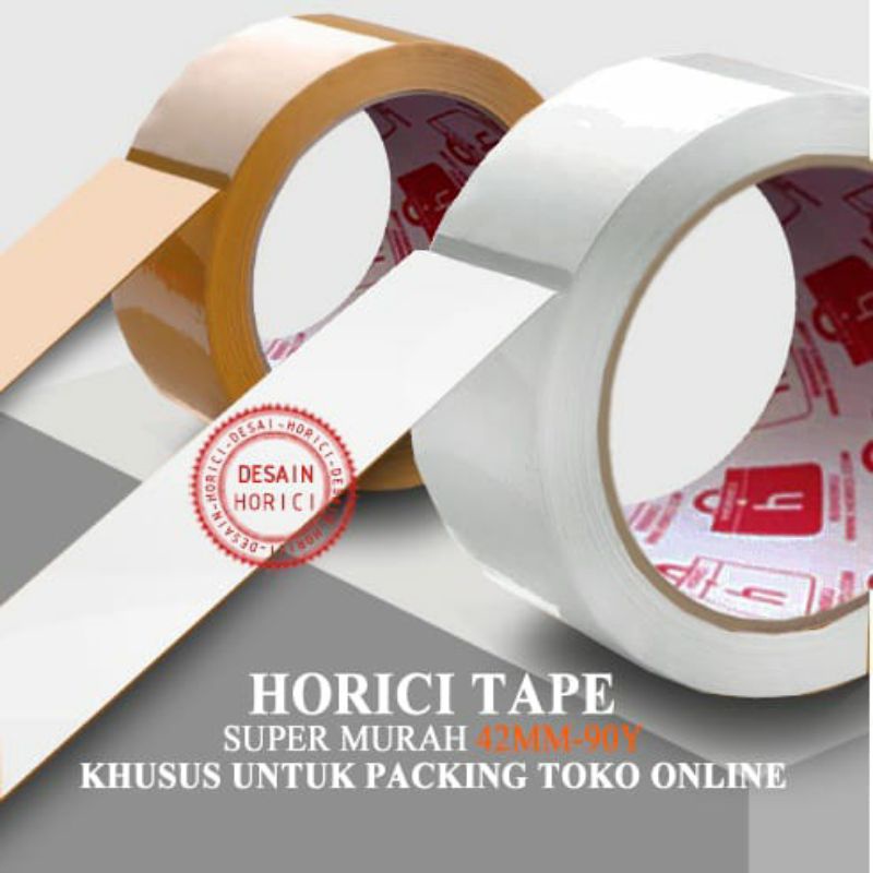 

LAKBAN COKLAT 45*200Y /HOKI TAPE COKLAT BENING